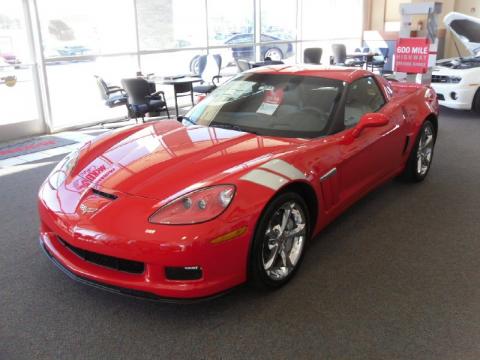 Torch Red Chevrolet Corvette Grand Sport Coupe.  Click to enlarge.