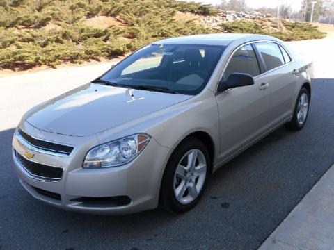 Gold Mist Metallic Chevrolet Malibu LS Sedan.  Click to enlarge.