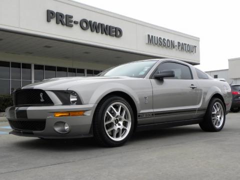 Vapor Silver Metallic Ford Mustang Shelby GT500 Coupe.  Click to enlarge.