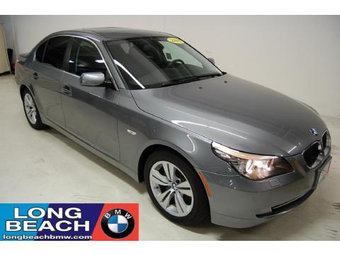 Space Grey Metallic BMW 5 Series 528i Sedan.  Click to enlarge.
