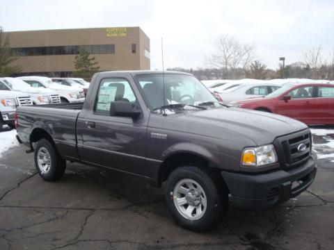Dark Shadow Grey Metallic Ford Ranger XL Regular Cab.  Click to enlarge.