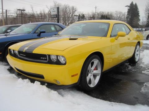 Detonator Yellow Dodge Challenger SRT8.  Click to enlarge.
