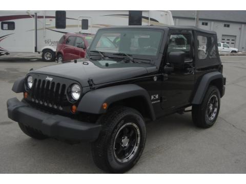Black Jeep Wrangler X 4x4. Click to enlarge. Black Jeep Wrangler X 4x4. Click to enlarge.