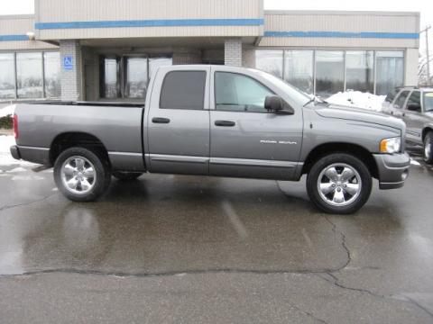 Bright Silver Metallic Dodge Ram 1500 SLT Quad Cab.  Click to enlarge.