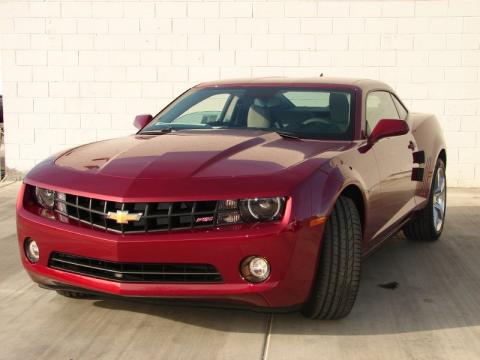 Red Jewel Tintcoat Chevrolet Camaro LT/RS Coupe.  Click to enlarge.