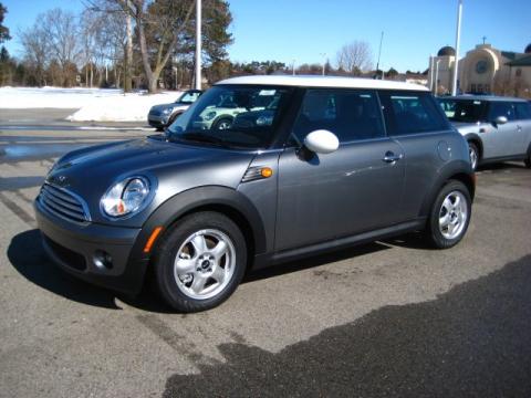Dark Silver Metallic Mini Cooper Hardtop.  Click to enlarge.