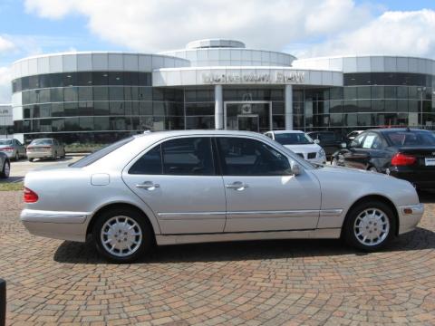 Brilliant Silver Metallic Mercedes-Benz E 320 Sedan.  Click to enlarge.