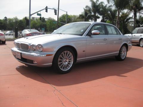 Liquid Silver Metallic Jaguar XJ XJ8.  Click to enlarge.