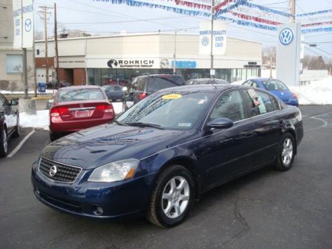 Majestic Blue Metallic Nissan Altima 2.5 S Special Edition.  Click to enlarge.