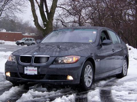 Sparkling Graphite Metallic BMW 3 Series 325xi Sedan.  Click to enlarge.