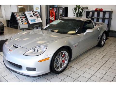 Blade Silver Metallic Chevrolet Corvette Z06.  Click to enlarge.