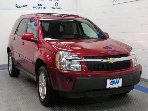 Salsa Red Metallic Chevrolet Equinox LT AWD.  Click to enlarge.