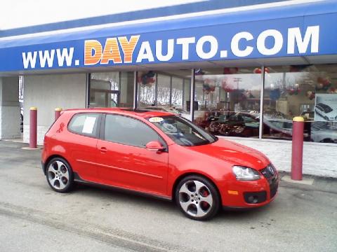 Tornado Red Volkswagen GTI 2 Door.  Click to enlarge.