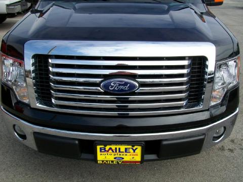 Tuxedo Black Ford F150 XLT SuperCrew.  Click to enlarge.