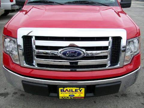 Bright Red Ford F150 XLT SuperCrew.  Click to enlarge.