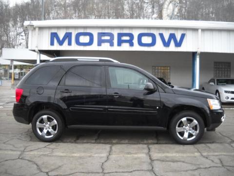 Black Pontiac Torrent AWD.  Click to enlarge.