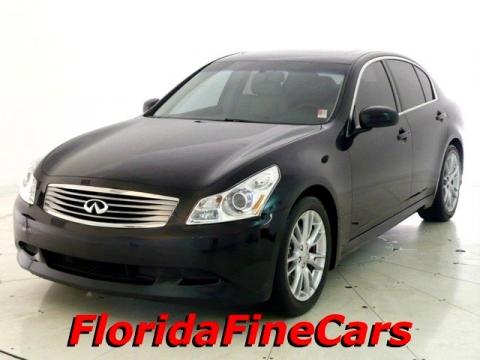 Black Obsidian Infiniti G 35 S Sport Sedan.  Click to enlarge.