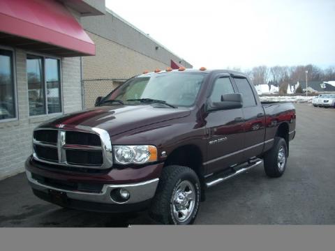 Flame Red Dodge Ram 2500 SLT Quad Cab 4x4.  Click to enlarge.