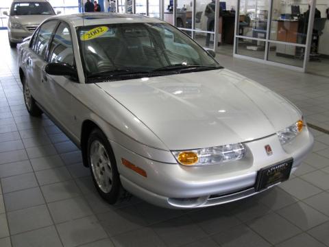 Silver Saturn S Series SL Sedan.  Click to enlarge.