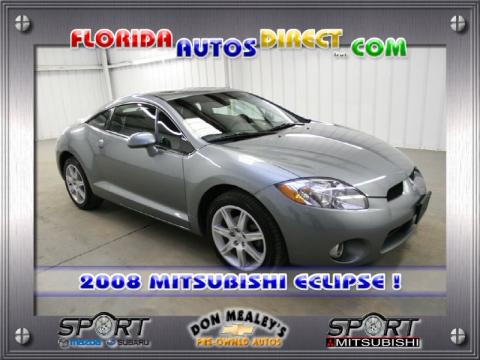 Satin Meisai Gray Pearl Mitsubishi Eclipse GT Coupe.  Click to enlarge.