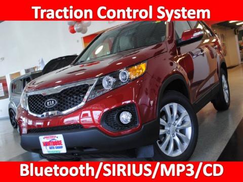 Spicy Red Kia Sorento EX V6.  Click to enlarge.