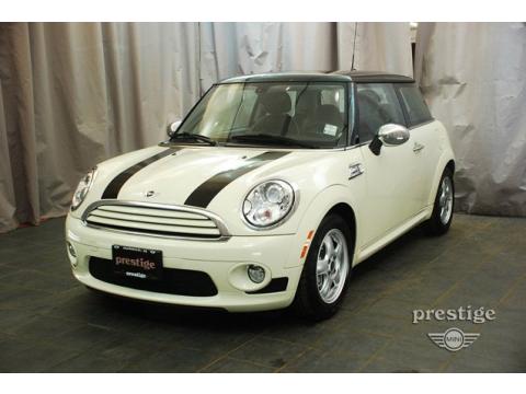 Pepper White Mini Cooper Hardtop.  Click to enlarge.