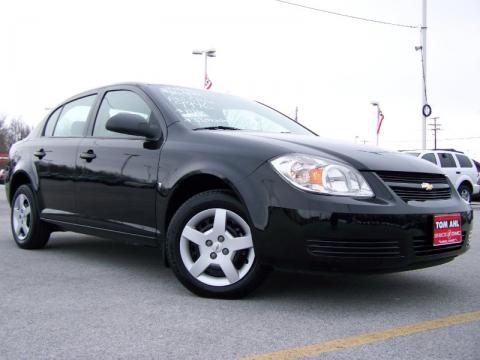 Black Chevrolet Cobalt LS Sedan.  Click to enlarge.