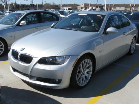 Titanium Silver Metallic BMW 3 Series 328i Coupe.  Click to enlarge.