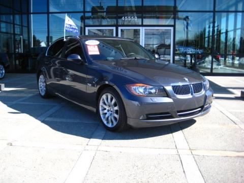 Sparkling Graphite Metallic BMW 3 Series 335i Sedan.  Click to enlarge.