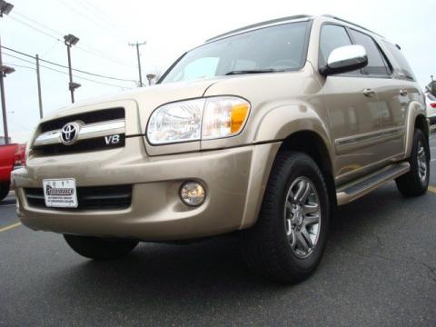 Desert Sand Mica Toyota Sequoia Limited.  Click to enlarge.