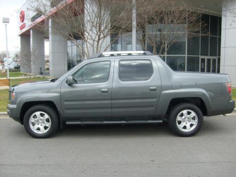 Nimbus Gray Metallic Honda Ridgeline RTL.  Click to enlarge.
