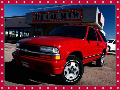 Apple Red Chevrolet Blazer LS 4x4.  Click to enlarge.