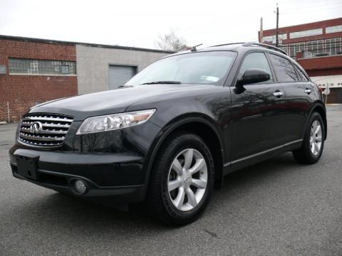 Black Obsidian Infiniti FX 35 AWD.  Click to enlarge.