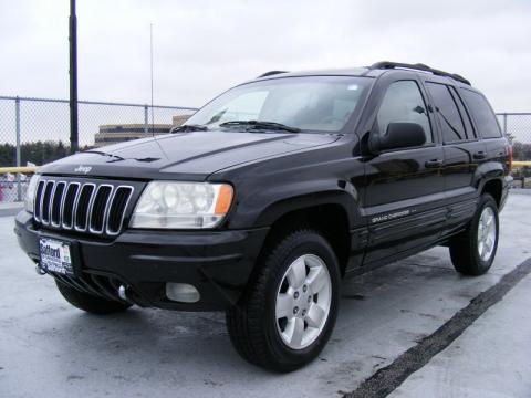 Black Jeep Grand Cherokee Limited 4x4.  Click to enlarge.