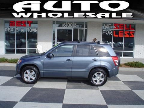 Azure Gray Metallic Suzuki Grand Vitara Luxury 4x4.  Click to enlarge.