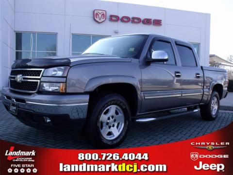 Graystone Metallic Chevrolet Silverado 1500 Z71 Crew Cab 4x4.  Click to enlarge.