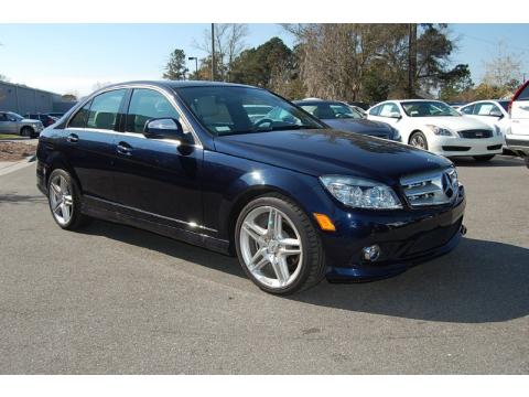 Capri Blue Metallic Mercedes-Benz C 300 Sport.  Click to enlarge.