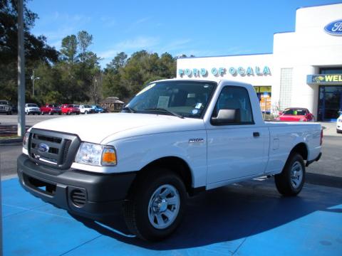 Oxford White Ford Ranger XL Regular Cab.  Click to enlarge.