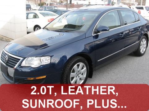 Shadow Blue Volkswagen Passat 2.0T Sedan.  Click to enlarge.