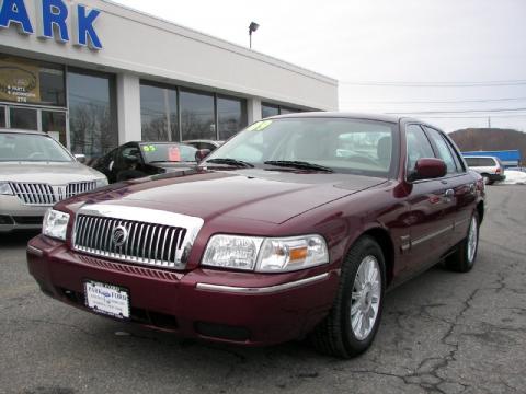 Dark Toreador Red Metallic Mercury Grand Marquis LS Ultimate Edition.  Click to enlarge.