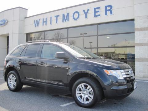 Dark Ink Blue Metallic Ford Edge SE.  Click to enlarge.