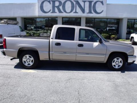 Sandstone Metallic Chevrolet Silverado 1500 Classic LT Crew Cab.  Click to enlarge.