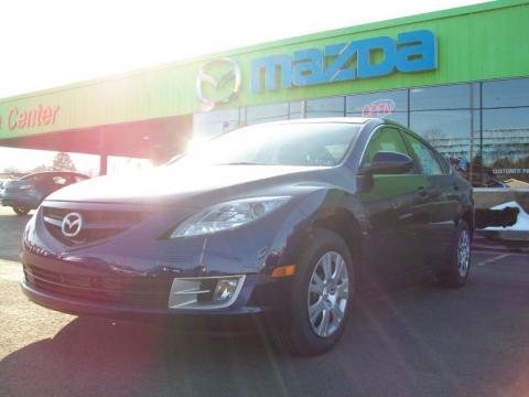 Kona Blue Mica Mazda MAZDA6 i Sport Sedan.  Click to enlarge.
