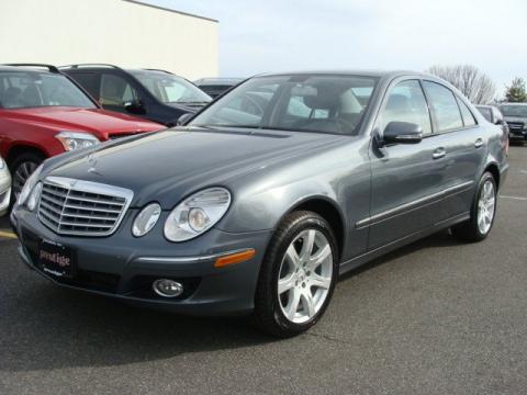 Flint Grey Metallic Mercedes-Benz E 350 4Matic Sedan.  Click to enlarge.