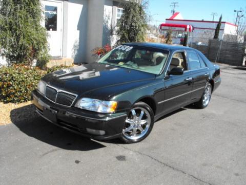 Dark Green Pearl Metallic Infiniti Q 45.  Click to enlarge.