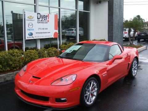 Torch Red Chevrolet Corvette Z06.  Click to enlarge.