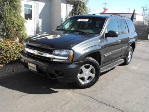 Dark Gray Metallic Chevrolet TrailBlazer LS.  Click to enlarge.