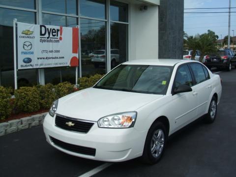 White Chevrolet Malibu Classic LS Sedan. Click to enlarge. White Chevrolet Malibu Classic LS Sedan. Click to enlarge.