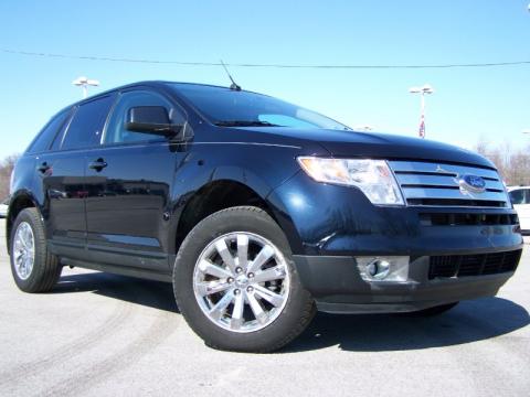 Dark Ink Blue Metallic Ford Edge SEL.  Click to enlarge.