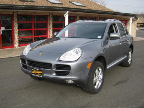 Titanium Metallic Porsche Cayenne S.  Click to enlarge.